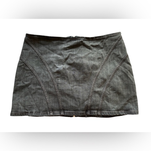 Outcast Julissa Mini Denim Skirt - Picture 3 of 6